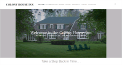 Desktop Screenshot of colonyhouseinn.com